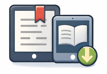 e-Readers and eBooks icon